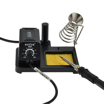 #ad 469 Variable Power 60 Watt Soldering Station with Removable Tip Design ESD Safe $43.06