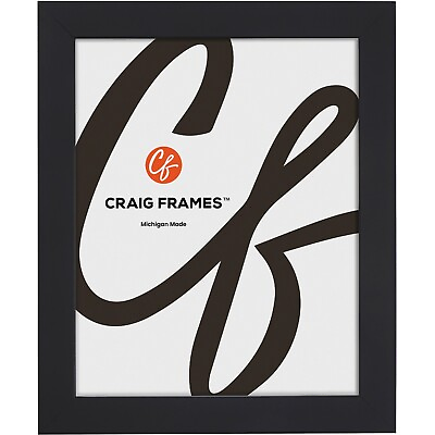 #ad Essentials Modern 1quot; Black Picture Frame Large Puzzle Oversize 25x25 30x40 $56.99