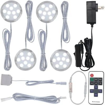 #ad LED Closet Light Kit Kitchen Under Cabinet Accent Lighting 120V Plugged in Wi... $36.66