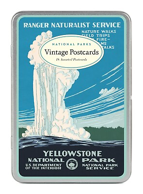 #ad Cavallini amp; Co. National Parks Vintage Style Postcard Set $16.95