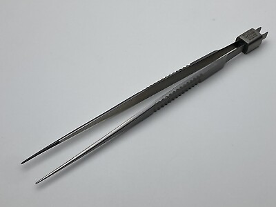 #ad AESCULAP GK606R Sintram Straight Forceps Precious Metal Insulated .9 x 23mm Tip $155.00