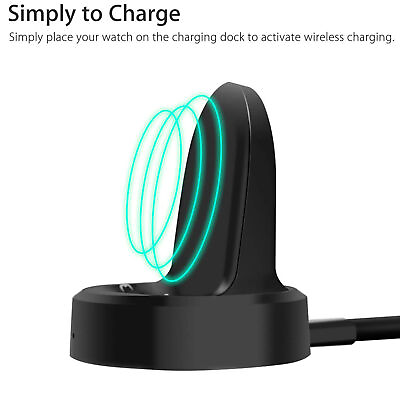 #ad Wireless Charger Charging Dock for Samsung Galaxy galaxy watch 42mm 46mm $9.00