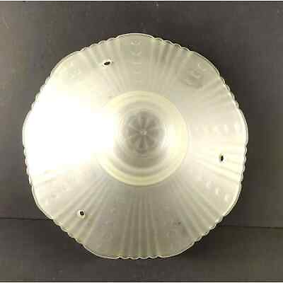#ad Hanging Ceiling Lamp Shade Satin Frosted 3 Hole 11quot; Across $29.43