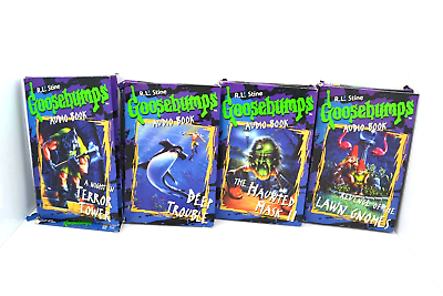 #ad Goosebumps Audio Book Cassette Lot of 4 Attack Of The Mutant.. by R. L. Stine $74.99