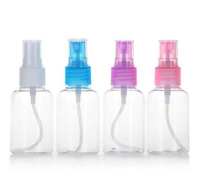 #ad 25ML Portable Refillable Plastic Fine Mist Perfume Make Up Clear Empty Spray ... $10.69