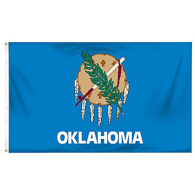 #ad 2x3 Oklahoma State Nylon Flag 2#x27;x3#x27; Banner Grommets 100D $8.88