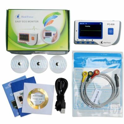 #ad Heal Force PC 80B Advanced Handheld Color Screen ECG Portable Heart Monitor $109.98
