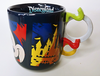#ad 2020 HANDLE Disneyland Parks Resort Mickey amp; Friends Castle Ceramic Mug NWT $19.95
