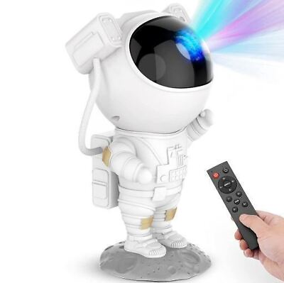 #ad Astronaut Starry Galaxy Projector Laser Star Sky Ocean Night Light Lamp w Remote $29.39