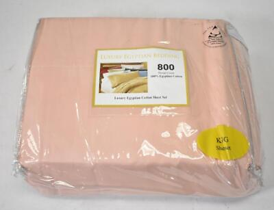 #ad Luxury Egyptian Bedding Cotton Sheet Set King Size Beige 800 Thread Count $59.99