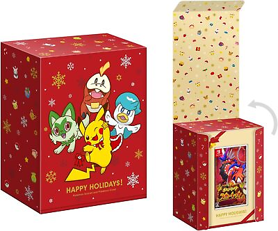 #ad Nintendo Switch White quot;Pokémon Scarletquot; Set with original gift box 2022 New $498.99
