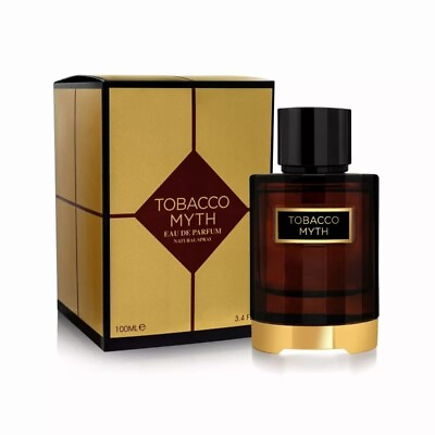 #ad Tobacco Myth Eau De Parfum Spray By Fragrance World 100ml USA Seller $29.59