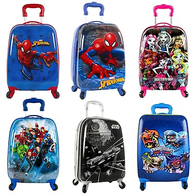 #ad Kids Spinner Luggage Hard Side Carry on Suitcase for Boys Girls $110.00