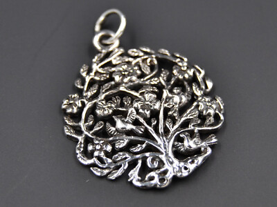#ad Tree of Life Pendant 925er Silver Symbol Jewelery $20.10