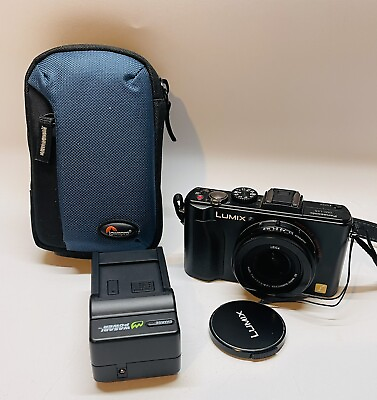 #ad Panasonic LUMIX DMC LX5 Digital Camera Black 10.1MP 3.8x Optical Zoom $350.00