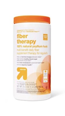 #ad Up amp; Up Fiber Therapy Smooth Orange 23.3 oz NEW Fast Shipping $34.95