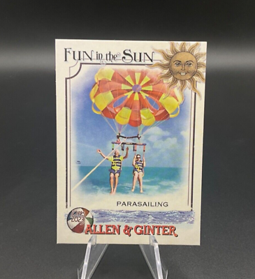 #ad 2023 Topps Allen amp; Ginter Fun In The Sun # FITS 14 Parasailing Card $1.40