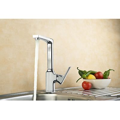 #ad Chrome Single Handle Kitchen Sink Faucet Mixer Tap Basin Deck Mounted Brass $48.99