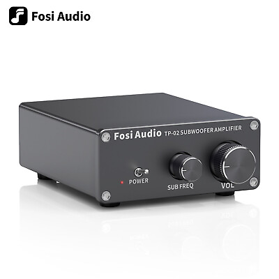 #ad Fosi Audio TP 02 Subwoofer Amplifier Mini Digital Sub Bass Integrated Amp 220W $56.63