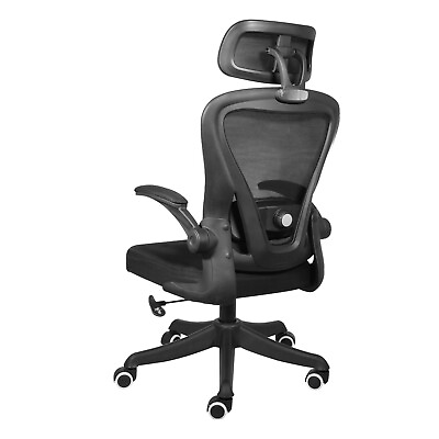 #ad Home Office Chair Ergonomic Swivel Mesh Computer Desk Task Chair Headrest $88.56