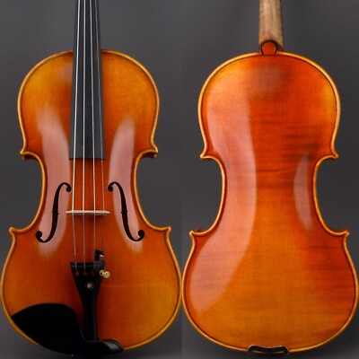 #ad A20 An Master Stradivari Style Red Violin 3 4 One Piece European Wood Rich Sound $598.00