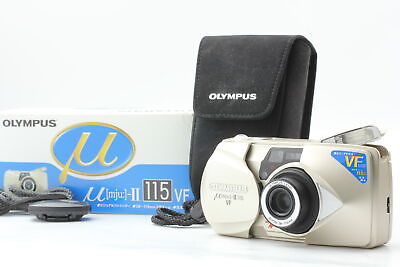 #ad #ad Unused in Box Olympus mju ii 115 VF 35mm Point amp; Shoot Film Camera From JAPAN $299.99