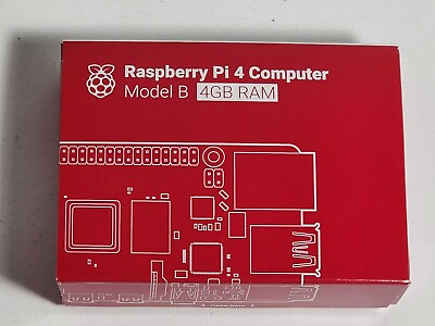 #ad Raspberry Pi 4 Computer Model B 4GB RAM Brand New Sealed In Hand Ready to Ship $83.95