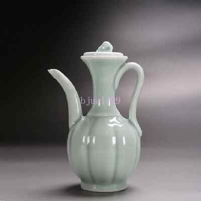 #ad Retro Imitation Song Chinese Hand held Pot Ceramic Tea Ordering Hand held Pot $35.98
