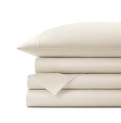 #ad 🏯 Standard Textile Home Linen Sheet Set Natural King Size 88080775🆕️ $139.49