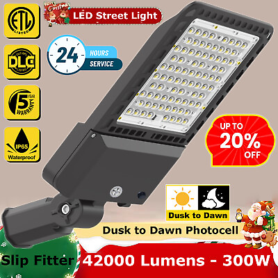 #ad Led Street Light 300W Flood Lights Wall Lamp Industrial Garden Highway Area Park $147.00