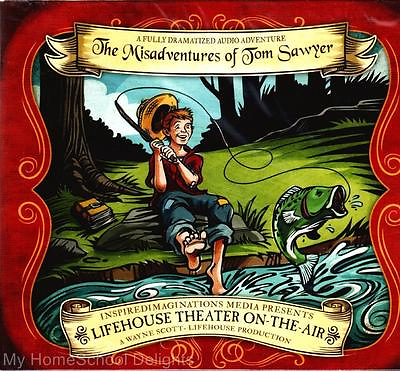 #ad New THE MISADVENTURES OF TOM SAWYER Lifehouse Theater On The Air Audio CD Twain $17.99