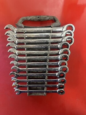 #ad GEARWRENCH Ratcheting Wrench 12pc 8 19mm Metric Set $99.99