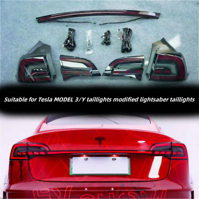 #ad taillights For Tesla model 3 y taillights upgraded Starlink taillights 19 23 $520.00