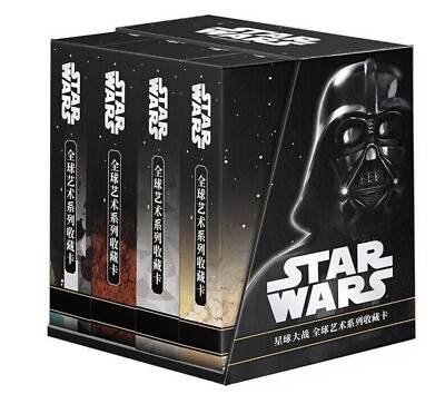 #ad 2023 Card.Fun Star Wars Global Art Series Trading Cards 1 Box include 4 Mini Box $59.00
