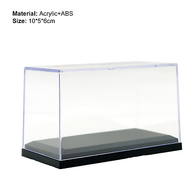 #ad Display Box Rectangle Eco friendly Dustproof Showcase Display Box Durable $9.08