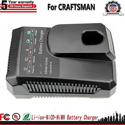#ad Battery Charger for Craftsman 19.2Volt Battery 11375 C3 DieHard 130279005 11376 $20.99
