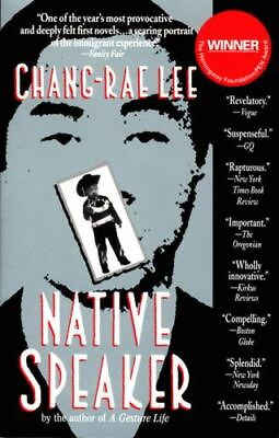 #ad Native Speaker paperback 1573225312 Chang rae Lee $4.46