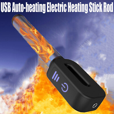 #ad Electric Heating Stick USB Auto heating Rod Heating Stick Heater Warmer Space $15.95