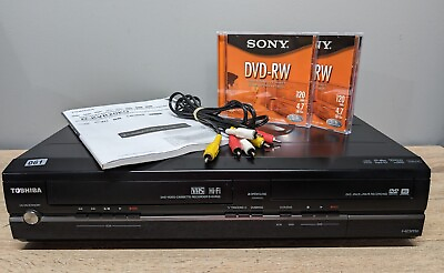 #ad TOSHIBA D KVR20 DVD Recorder VCR HDMI 1080P Video Cassette Player Tested amp; Works $84.95