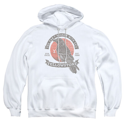 #ad YELLOWSTONE Licensed Adult Hooded and Crewneck Sweatshirt SM 3XL $42.95