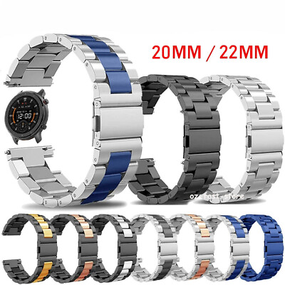 #ad Metal Watch Band Stainless Strap For Samsung galaxy watch 6 5 4 Classic 43 46 47 $10.99