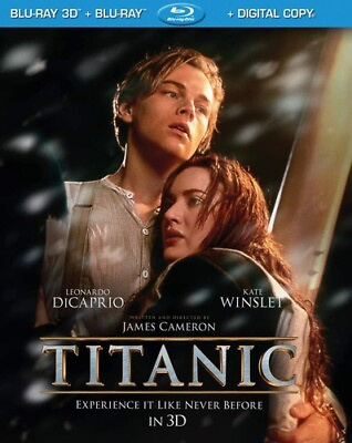 #ad Titanic New Blu ray 3D With Blu Ray UV HD Digital Copy Boxed Set Digital $17.50