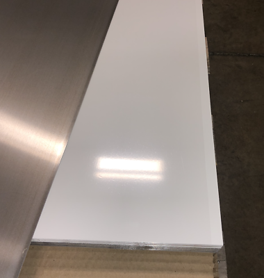 #ad White Aluminum Trailer RV Sheet .030quot; Thick Multiple Sizes 49quot; Wide $216.00