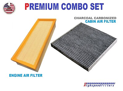 #ad COMBO Air Filter CHARCOAL Cabin filter for 2007 2012 Nissan Altima 2.5L amp;HYBRID $19.98