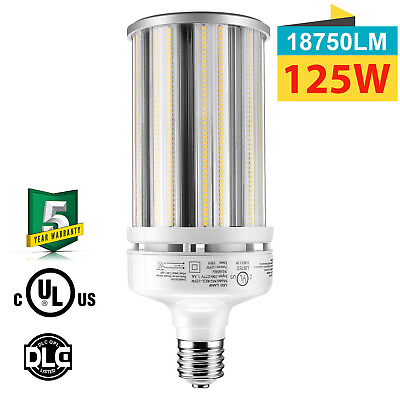 #ad 125W LED Corn Light E39 Mogul Base 6000K Daylight 18400Lm Retrofit Warehouse LED $55.79
