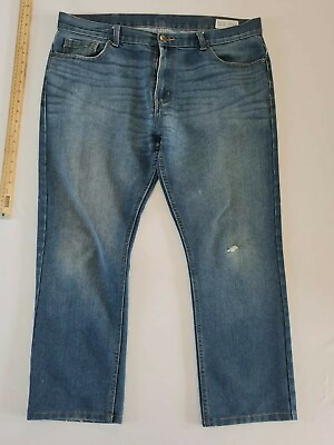 #ad Mens Denim Jeans Denim Co Size W38 L30 Straight Fit Blue 7403 GBP 14.89