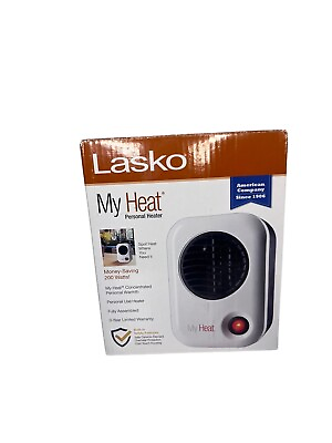 #ad Lasko MyHeat Personal Mini Space Heater for Home with Single Speed 6 Inches $22.49