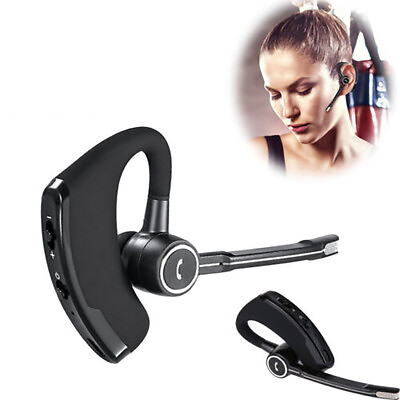 #ad Wireless Earphone Sport Bluetooth Headset Driver Earpiece with Volume Control $17.85