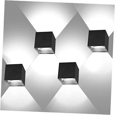 #ad LED Sconce Wall Lighting 20W Outdoor Wall Light Up and 4PCS Black 20W 6000K $177.77