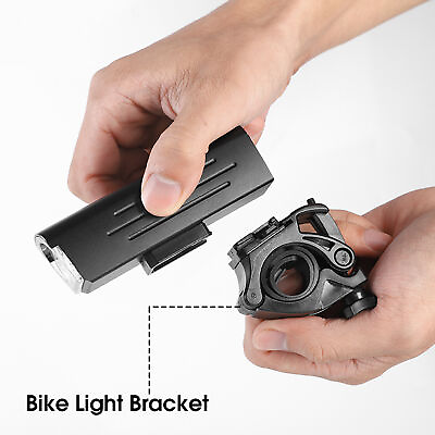 #ad Cycling Light Stand Portable Adjustable Mount Bicycle Lamp Stand Abs Material $7.83